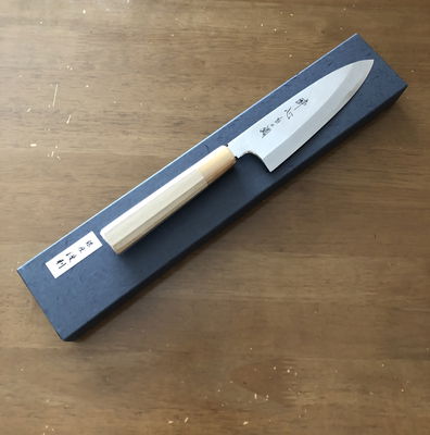 銀座渡利オリジナル】165mm 舟行 白二鋼 本霞