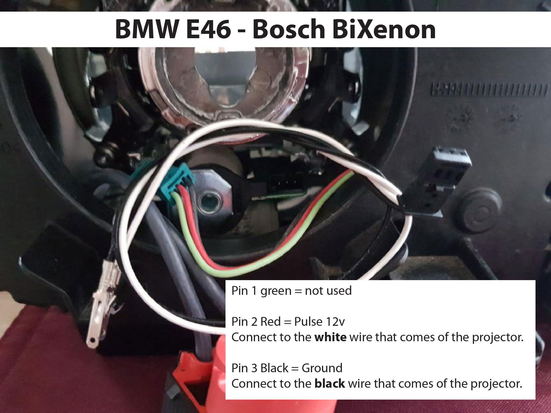 Used OEM BMW E46 Xenon Ballast Igniter & D2S Bulb Kit – 02-05 3 Series (Front, Set Of 2)