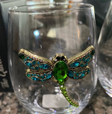 Dragonfly Stemless Red Wine – Left Bank Gallery