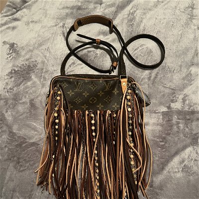 Amalfi - Shoulder Bag with Fringe, Authentic Vintage – Vintage Boho Bags