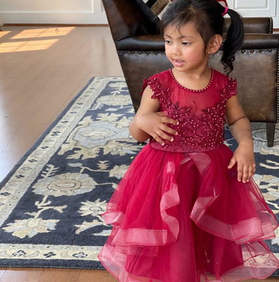 Red Toddler Dress | High-Quality Designs | Sara Dresses