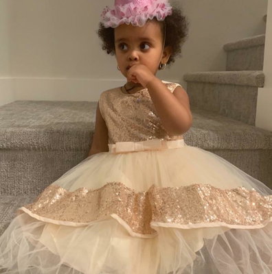 Gold Toddler Dress | Satisfaction Guaranteed | Sara Dresses
