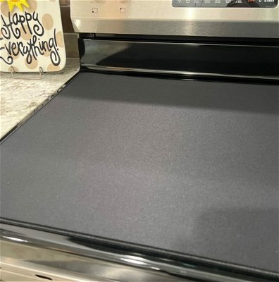 Glass Stove Cover 