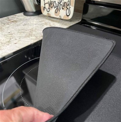  Meliusly® Silicone Stove Cover (20x28) Premium Silicone Stove  Top Protector, Silicone Electric Stove Top Covers, Silicone Mat for Glass  Stove Top, Silicon Stove Cover Cooktop Range Mat (Solid Black): Home 