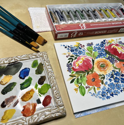 Sarah Burns Studio X Craftamo Gouache Subscription Box