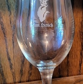 Craft Beer Glass, 17 Oz. Pilsner Stemmed Beer Glasses, Personalized,  Engraved, Laser Etched Monogram, Initials, or Inscription 