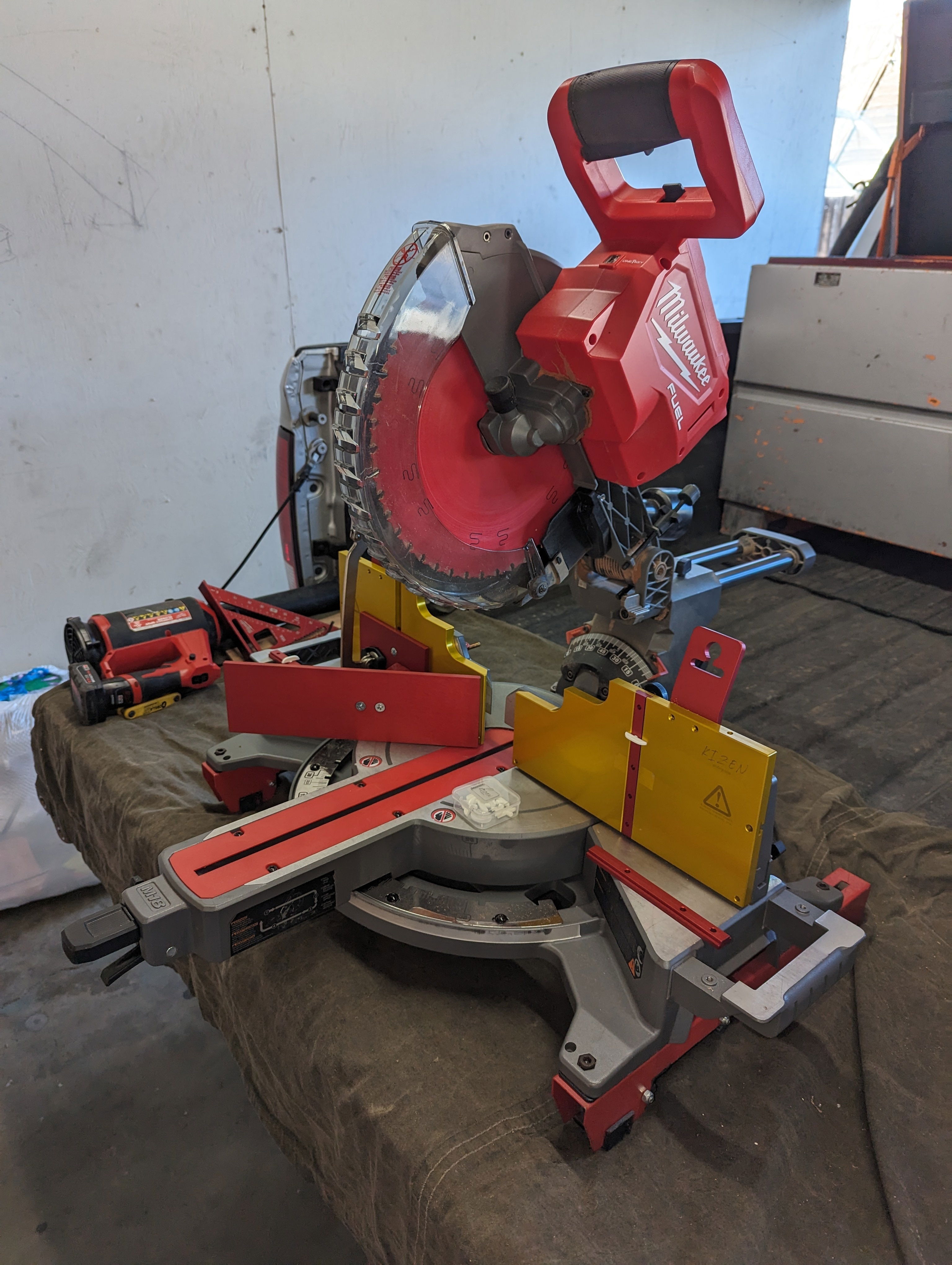 KIZEN Miter Fence Pro Plus System 10”,12” and 15” blades | KIZEN