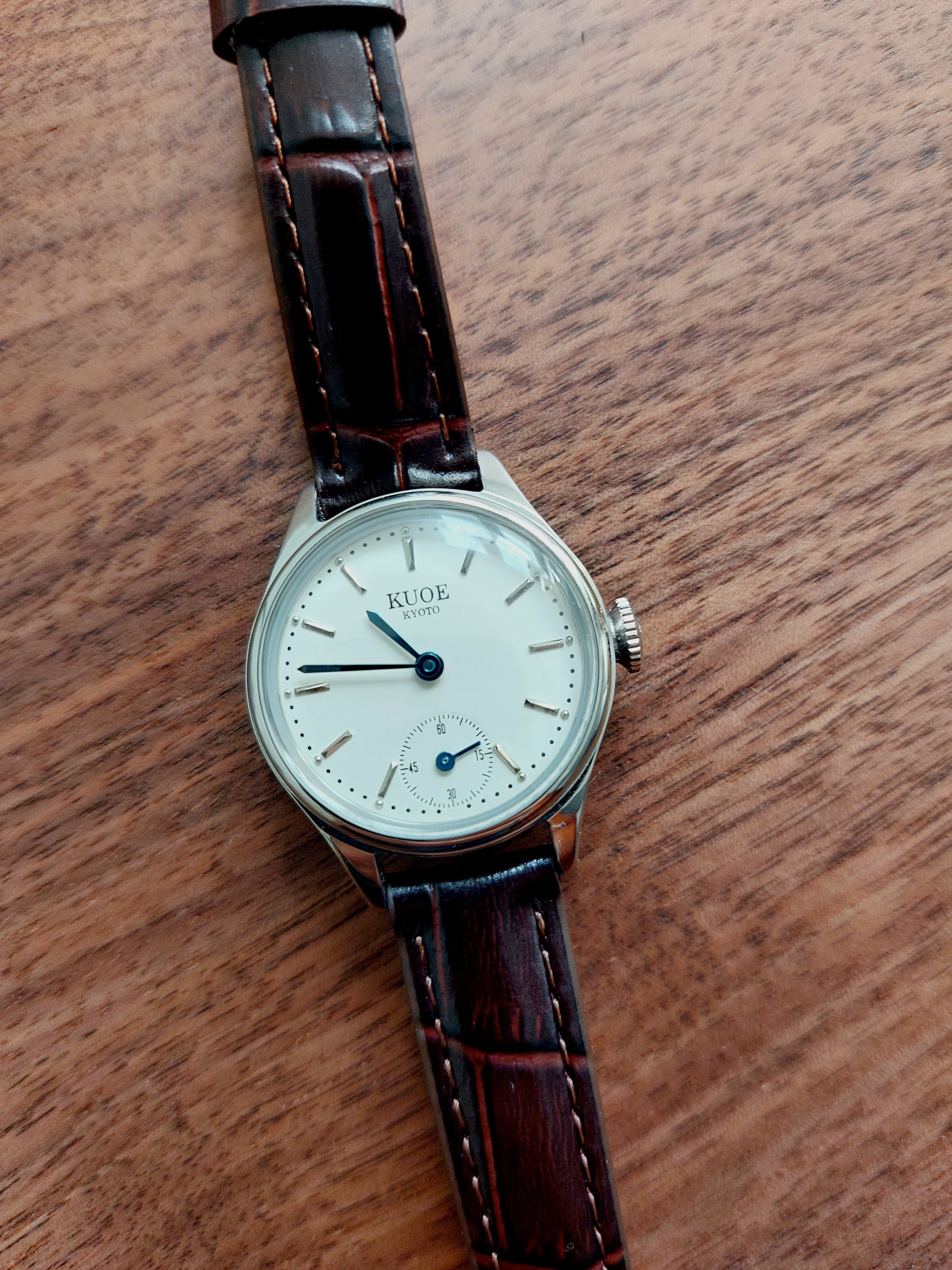 HOLBORN 90-003 Silver Case with Blue Hands, Women's Watch | Kuoe