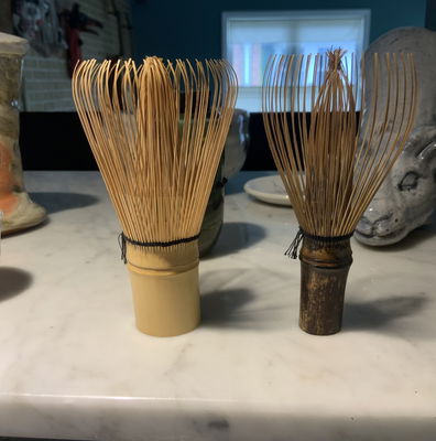 Kurotake Shin Chasen - Dark Bamboo Matcha Whisk – Tezumi