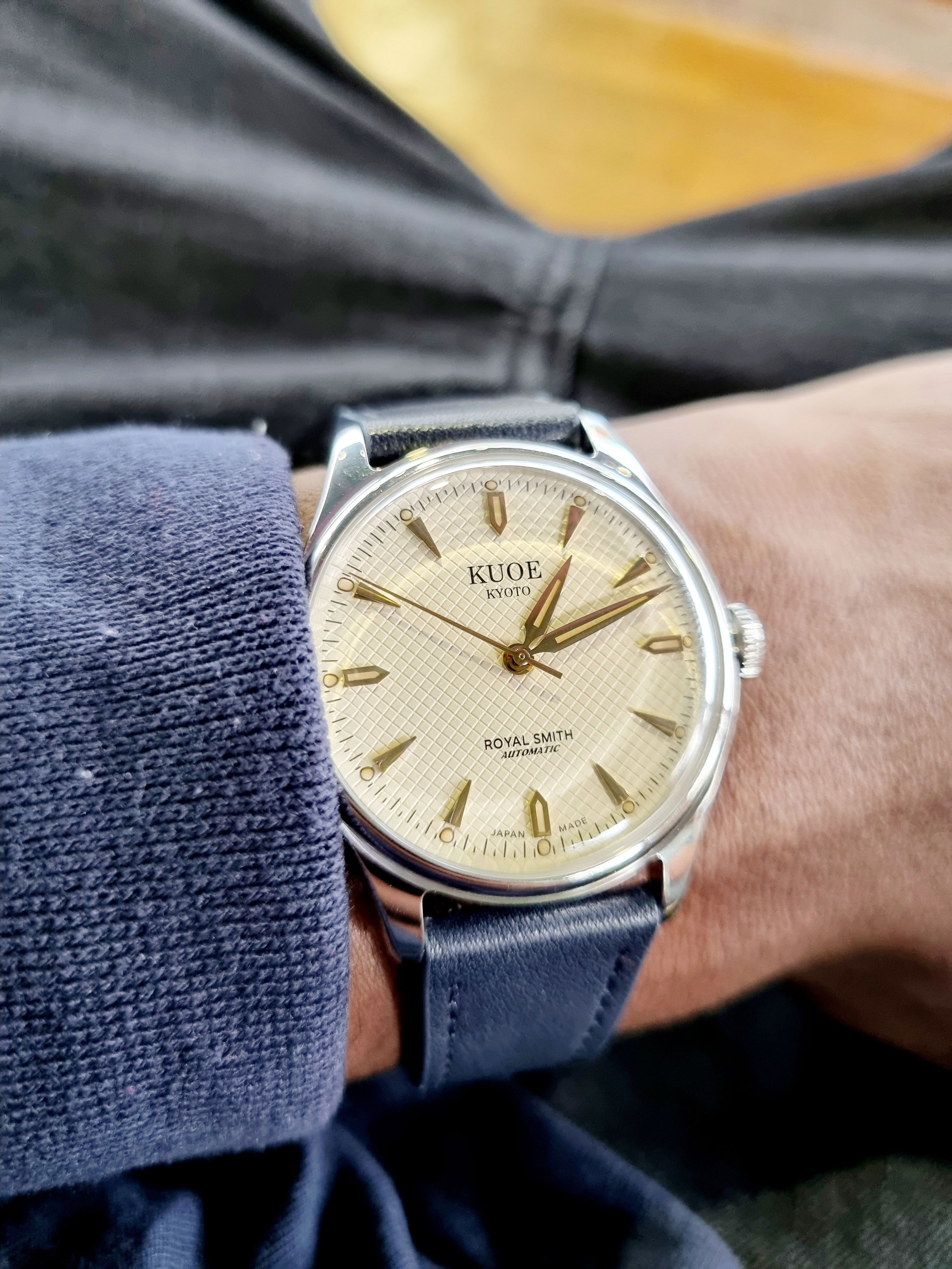 ROYAL SMITH 90-006 Silver Case Ivory Dial | Kuoe Kyoto Global