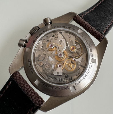 Sapphire Exhibition Caseback for the Omega Speedmaster Spiralwinder Watches