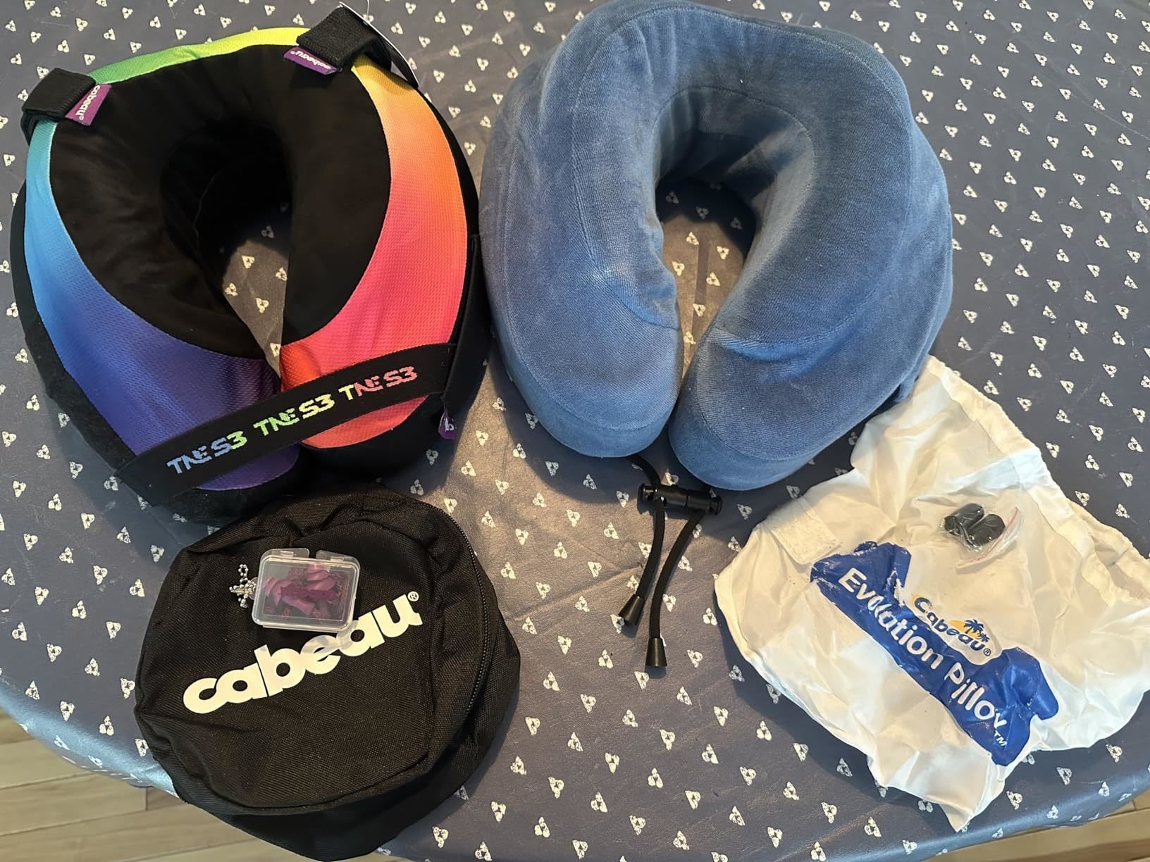 Pain Free Travel with Ergonomic Memory Foam Travel Pillow Cabeau
