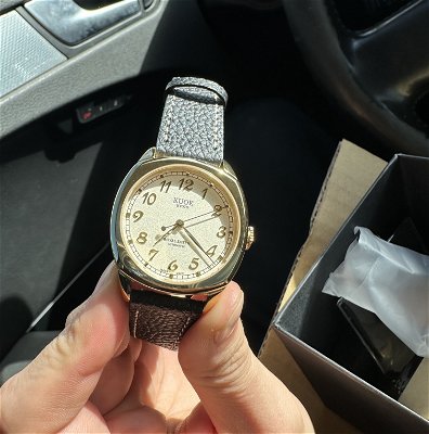 ROYAL SMITH 90-008 Gold case with gold indices dial | Kuoe ROYAL SMITH 90-008 Gold case with gold indices dial | Kuoe