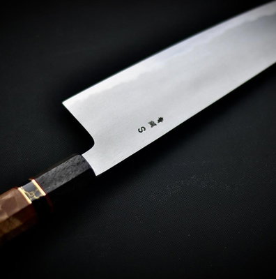 Yoshiaki Fujiwara (Kiyoshi Kato) 240mm yanagiba – Zahocho Knives Tokyo