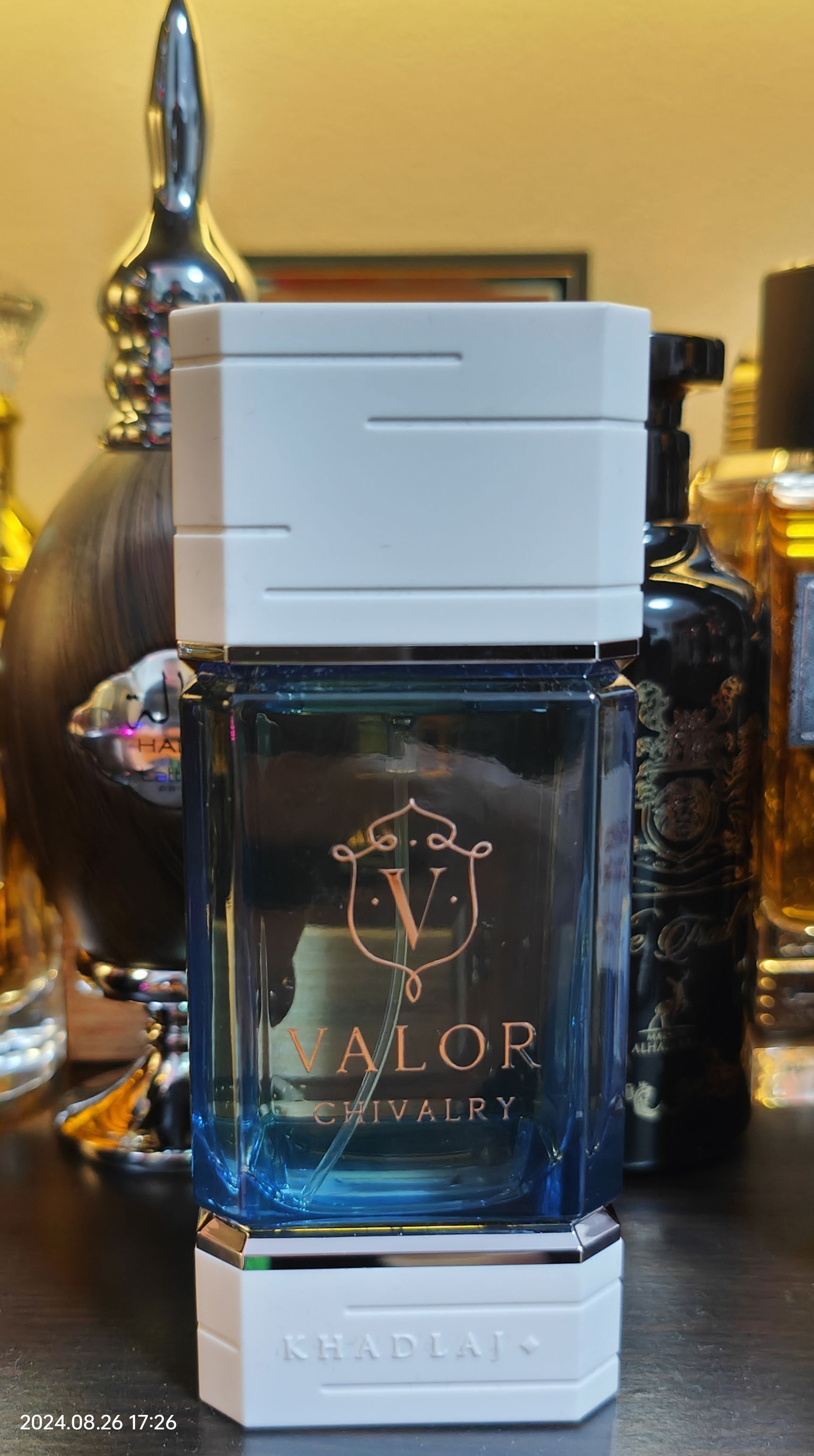 香水(男性用) Khadlaj Valor Chivalry Amazon.com : Khadlaj Valor Chivalry Eau De Parfum Spray, 3.4