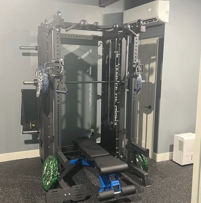 ALL-IN-ONE POWER RACK + FUNCTIONAL TRAINER + SMITH MACHINE