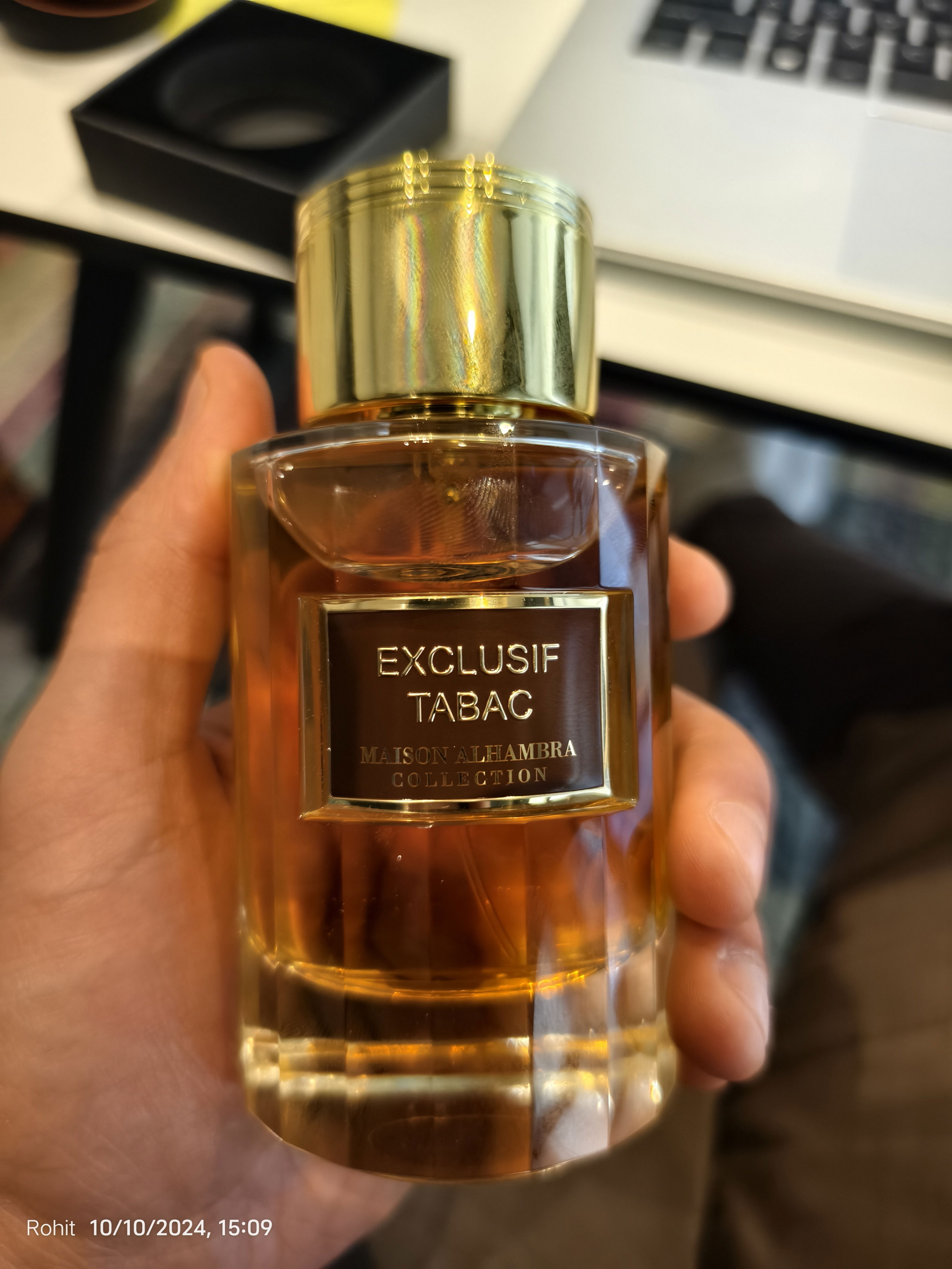 Exclusif Tabac 100ml EDP By Maison Alhambra - Exclusif Coll
