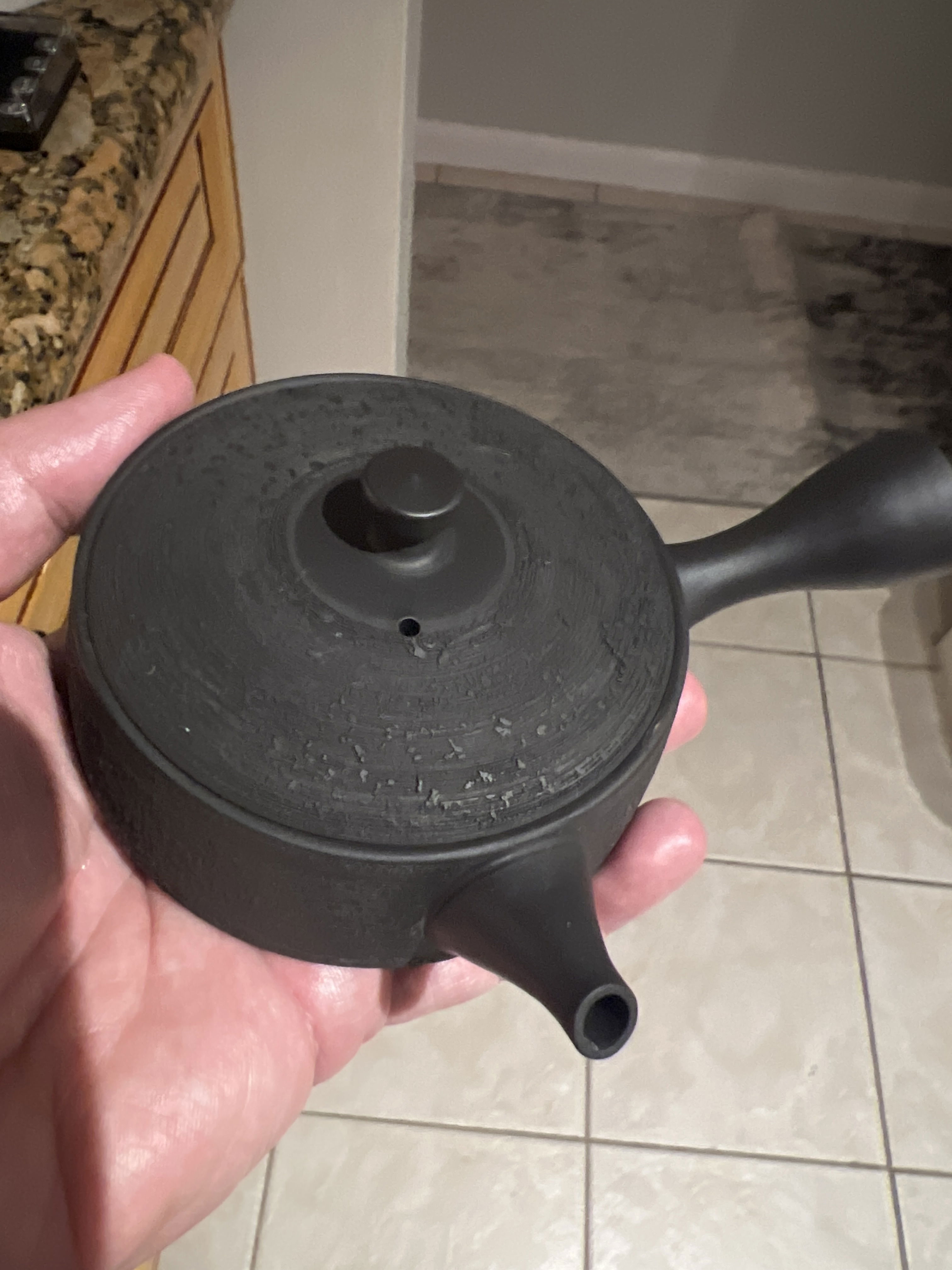 Flat Matsugawa Kokudei Tokoname Teapot - 140ml – Tezumi