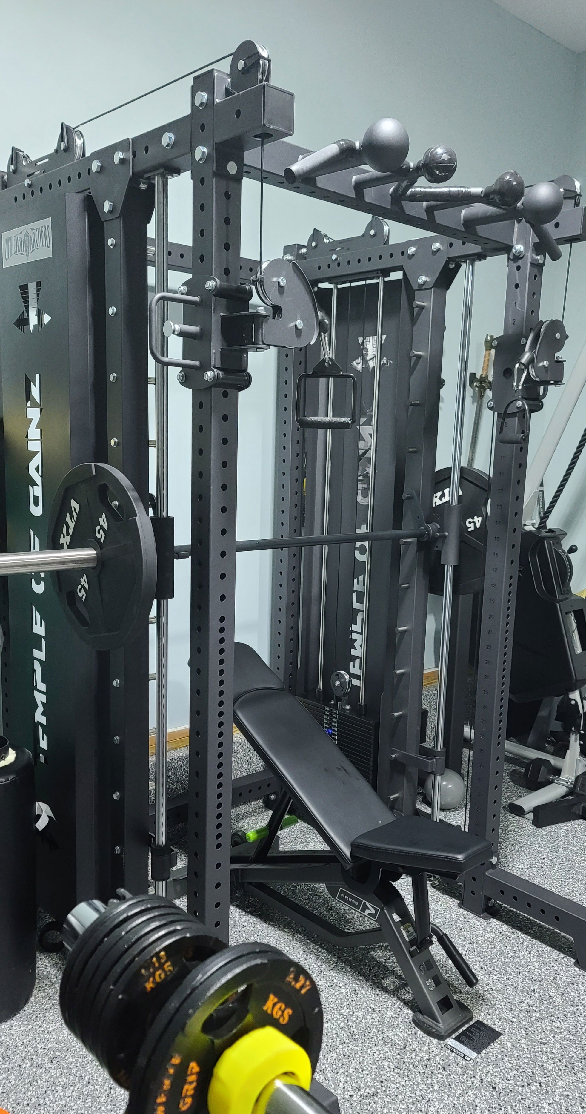 【貴重】 POWER TEAM BATTLE STATION Half Rack W/Dual Storage – TKO Strength & Performance