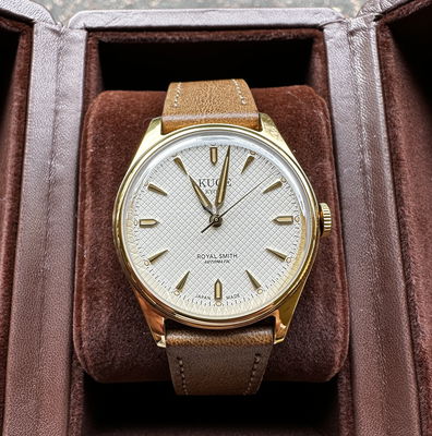 ROYAL SMITH 90-006 Gold Case Ivory Dial | Kuoe Kyoto Global