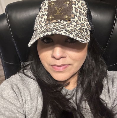 LV Black Pom Beanie – Vintage Boho Bags