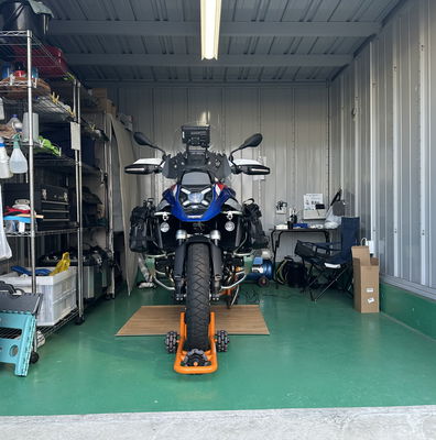 Webike | Dynamoto ダイナモト バイクスタンド Double BLACKLINE