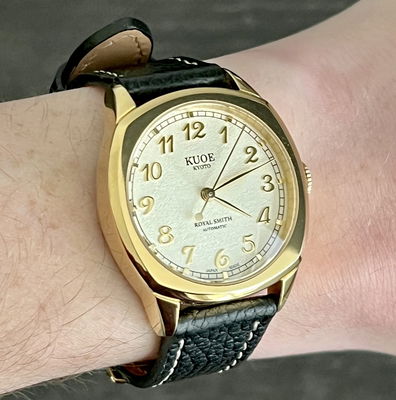 ROYAL SMITH 90-008 Gold case with gold indices dial | Kuoe ROYAL SMITH 90-008 Gold case with gold indices dial | Kuoe