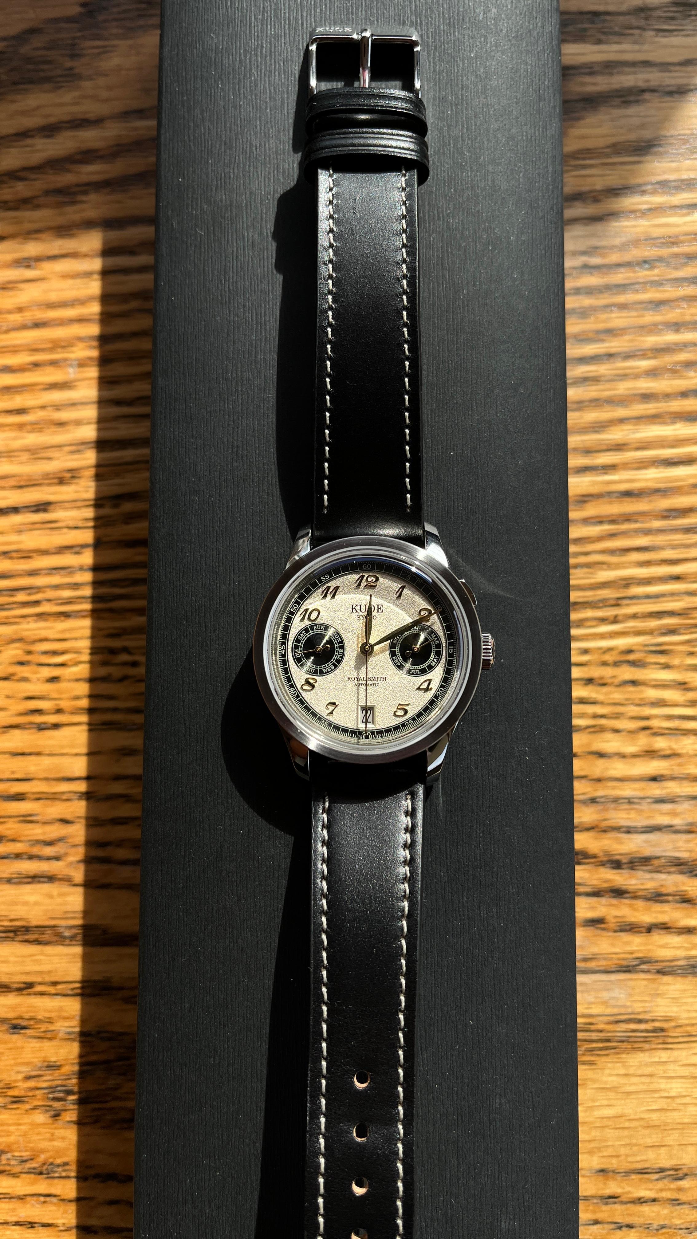 ROYAL SMITH 90-010 Automatic Panda x Grainy Finish Dial | Kuoe