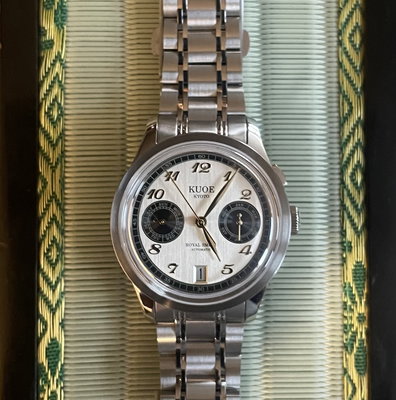 ROYAL SMITH 90-010 Automatic Panda x Vertical Brushed Dial | Kuoe