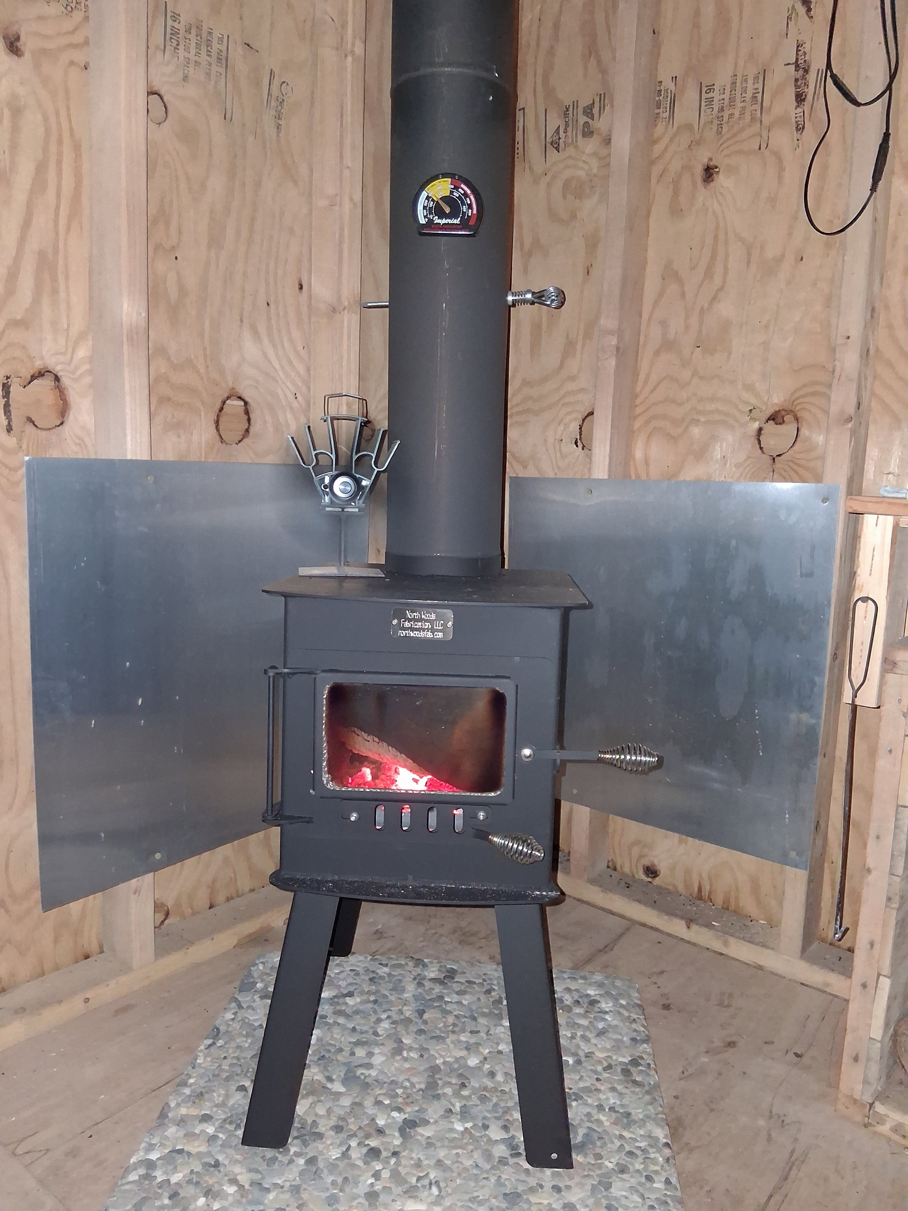 The Woodsman Wood Stove by North Woods made in USA