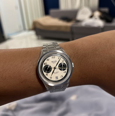 ROYAL SMITH 90-010 Automatic Panda x Grainy Finish Dial | Kuoe