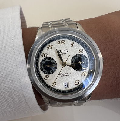 ROYAL SMITH 90-010 Automatic Panda x Grainy Finish Dial | Kuoe