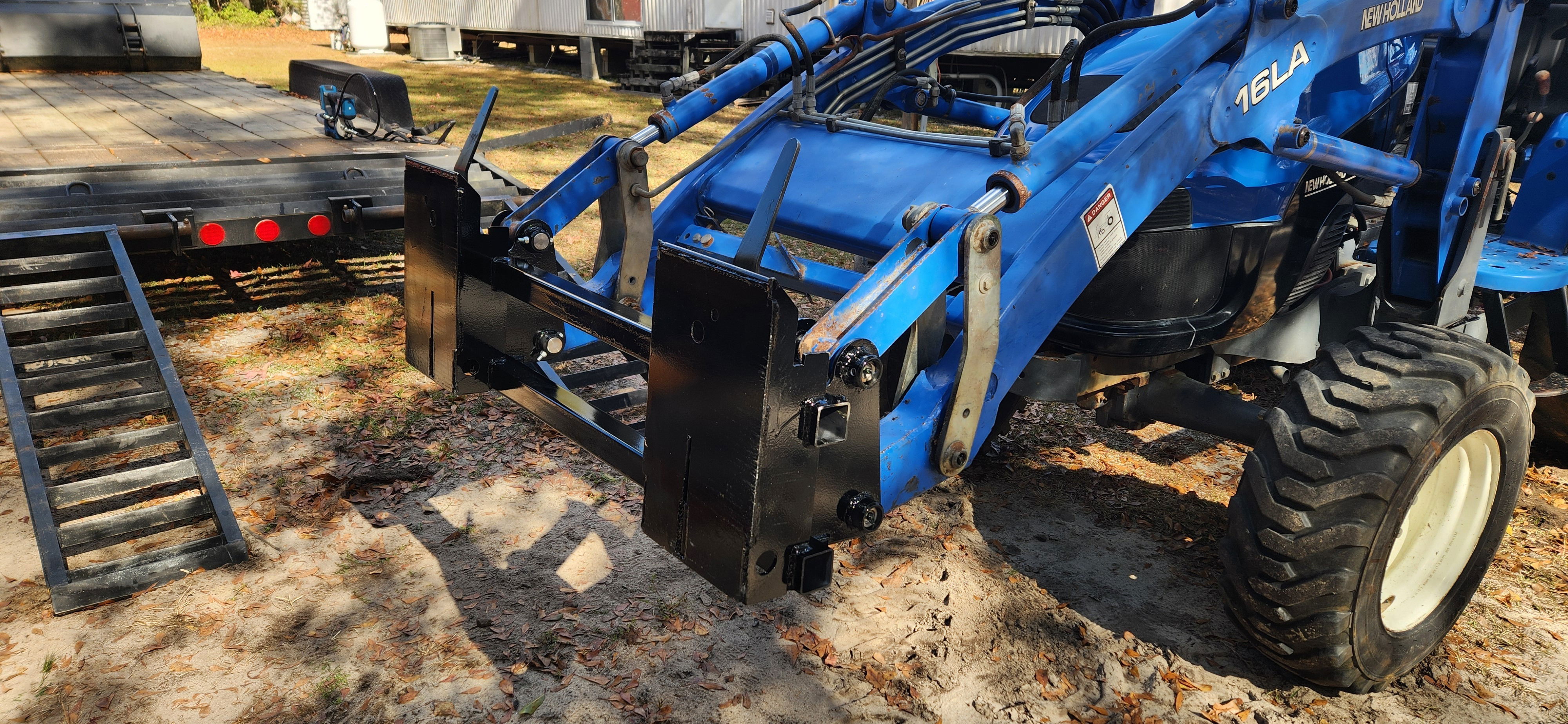 Kubota LA463 & LA513 to Skid Steer Adapter | Bell Precision Tool