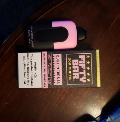 Strawberry Cereal Donut Milk Fifty Bar 20k Vape | Betty Vape