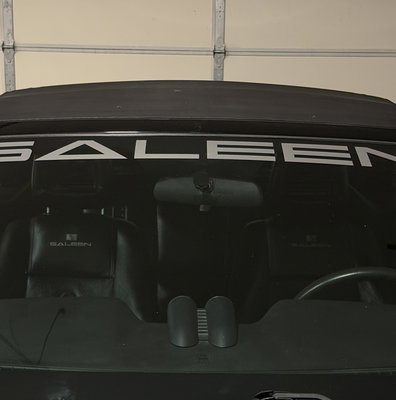 Windshield Banner, Saleen, 05-09 S281 | Saleen Performance