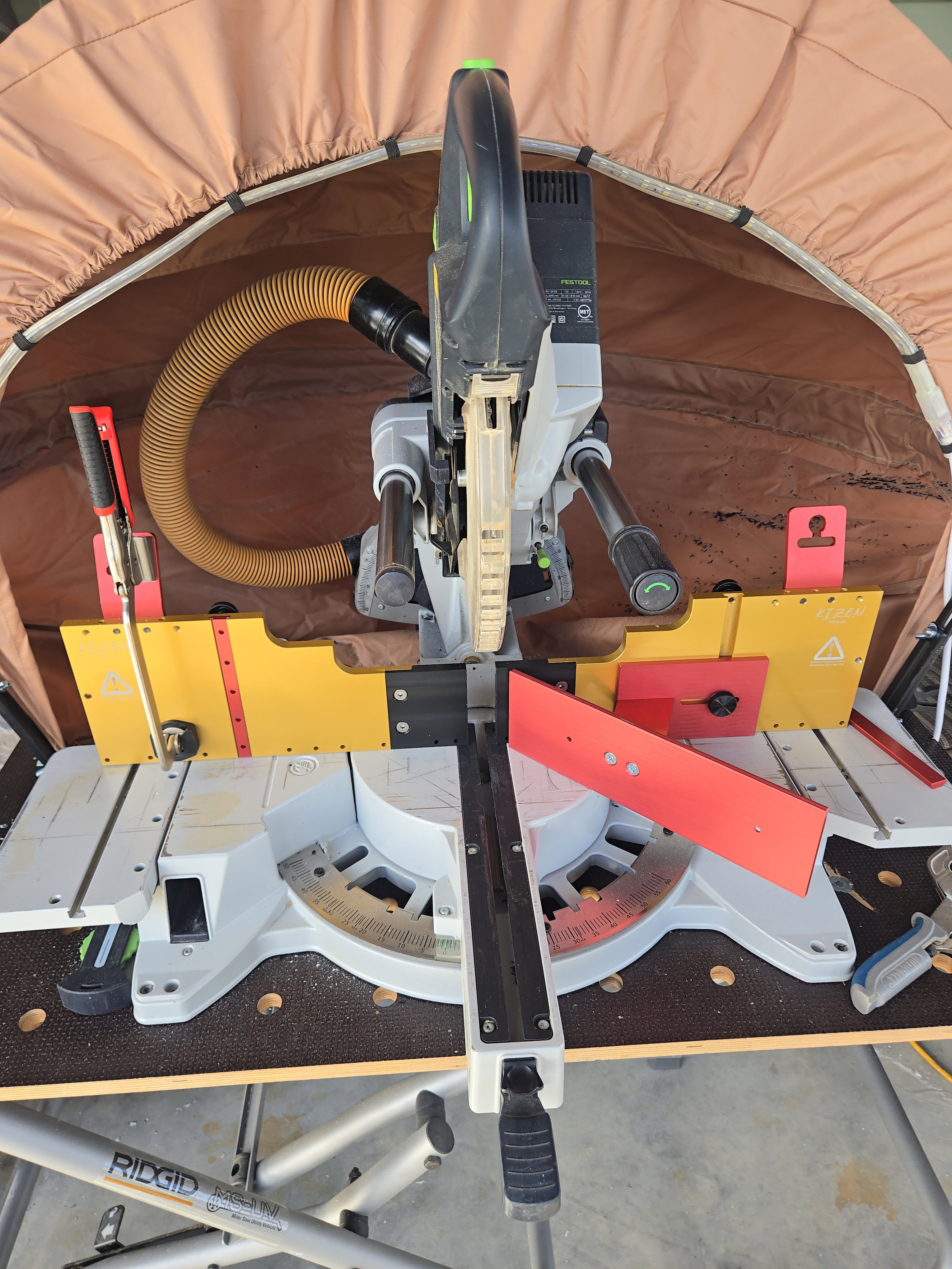 KIZEN Miter Fence Pro Plus System 10”,12” and 15” blades | KIZEN