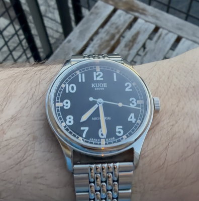 OLD SMITH 90-002 Large - 38mm Automatic No-Date | Kuoe Kyoto Global