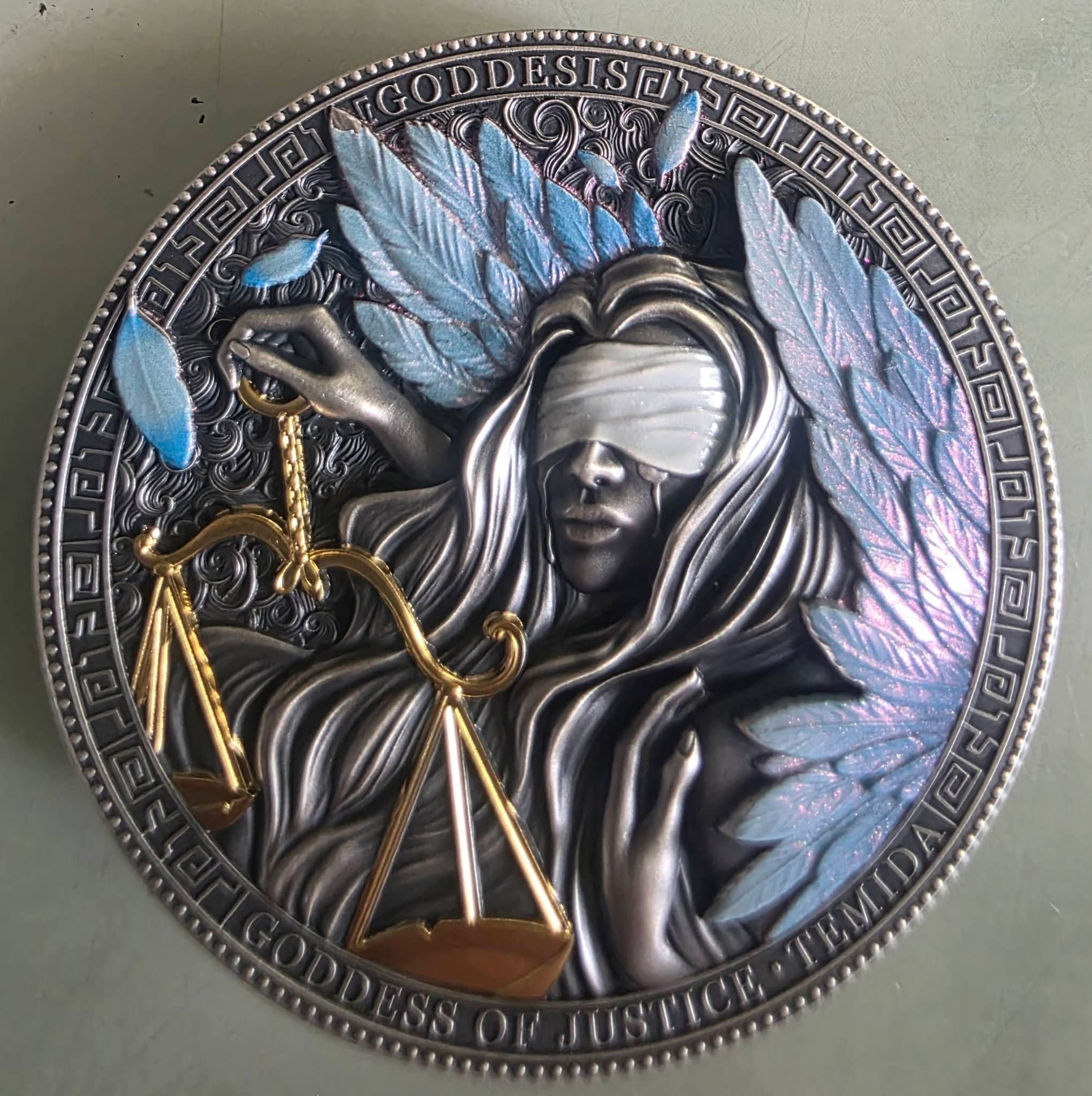 ROCAILLE - Faberge Eggs Series Coin With Crystal Insert - 1$ Niue