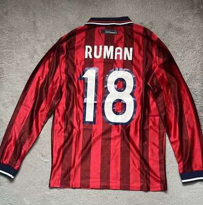 1997/98/99 England  L/S Mサイズ England 1998 Home L/S Jersey | Ultimate 8 UK