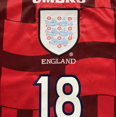 1997/98/99 England  L/S Mサイズ England 1998 Home L/S Jersey | Ultimate 8 UK