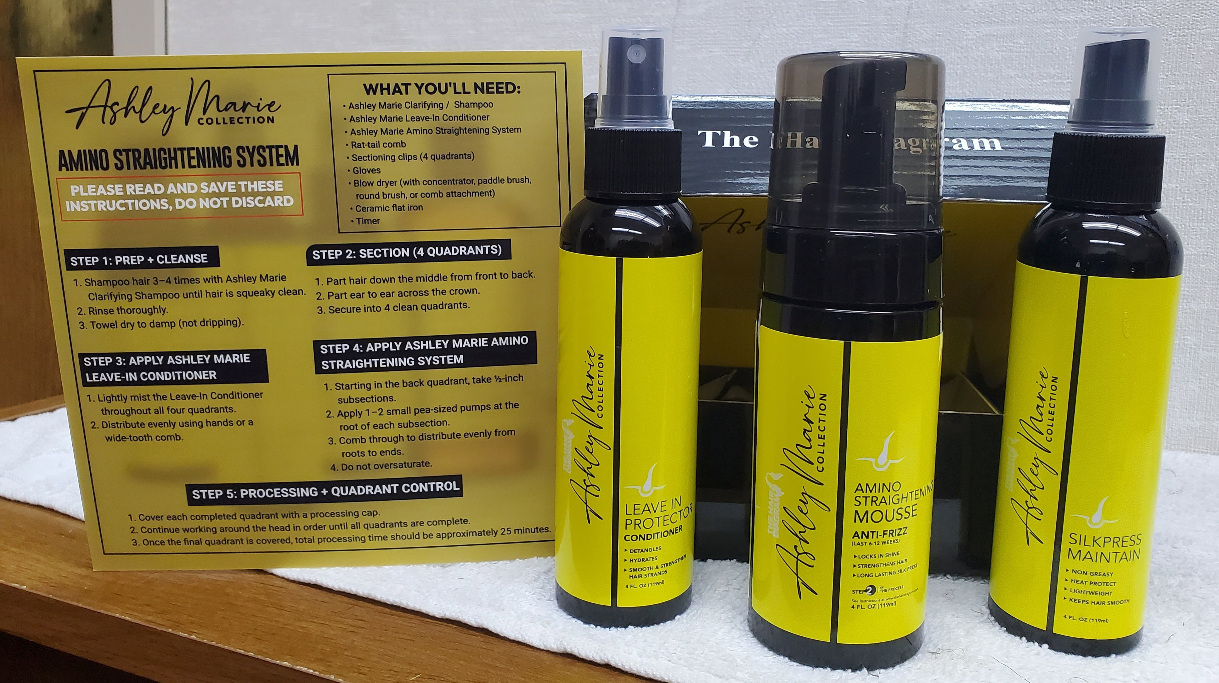 The Ashley Marie Collection® Hair Smoothing System By The Hair Diagram