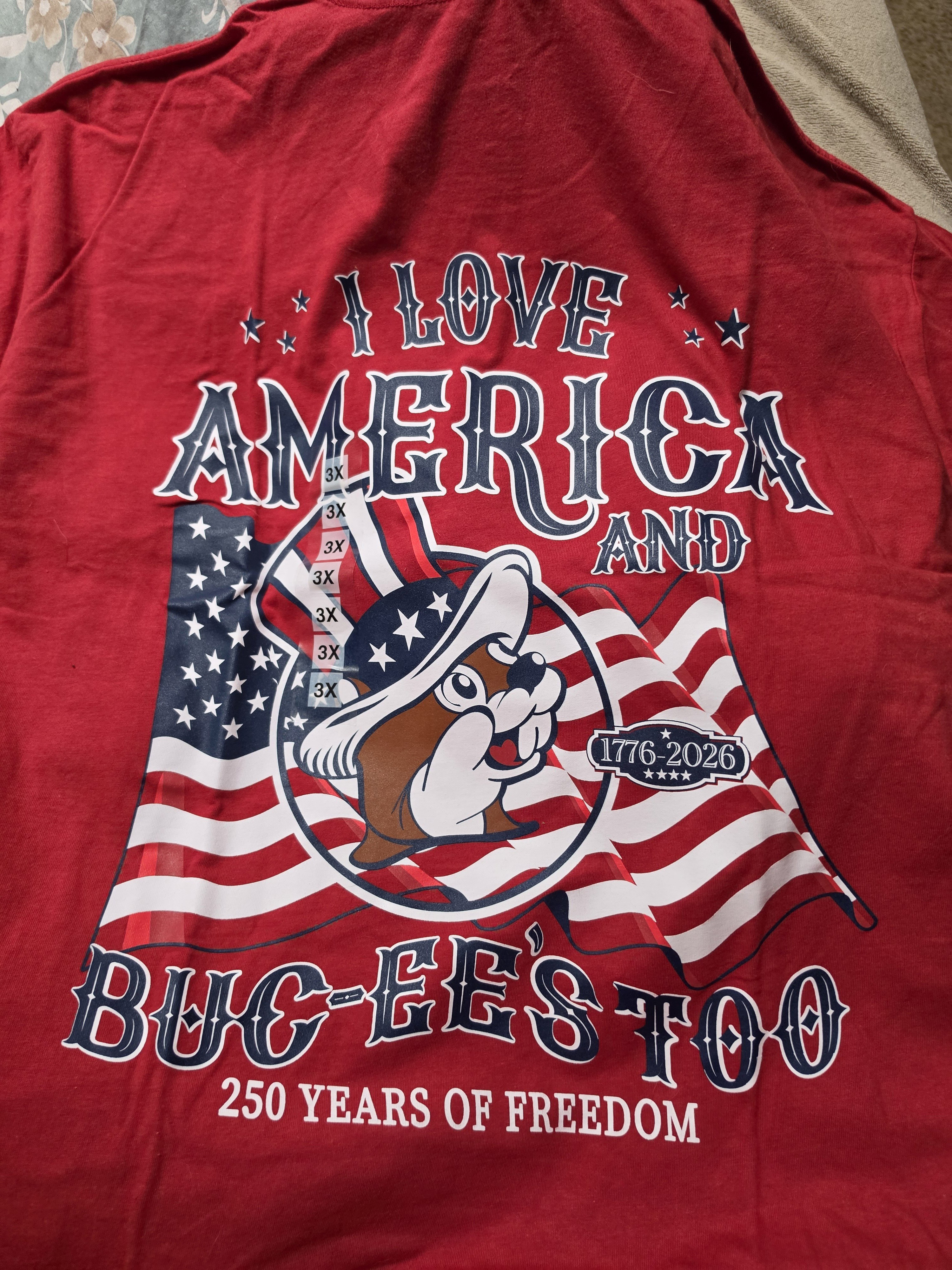 Buc-ee's Uncle Sam 4th of July Plush | 2026 Happy 250th — Texas Snax