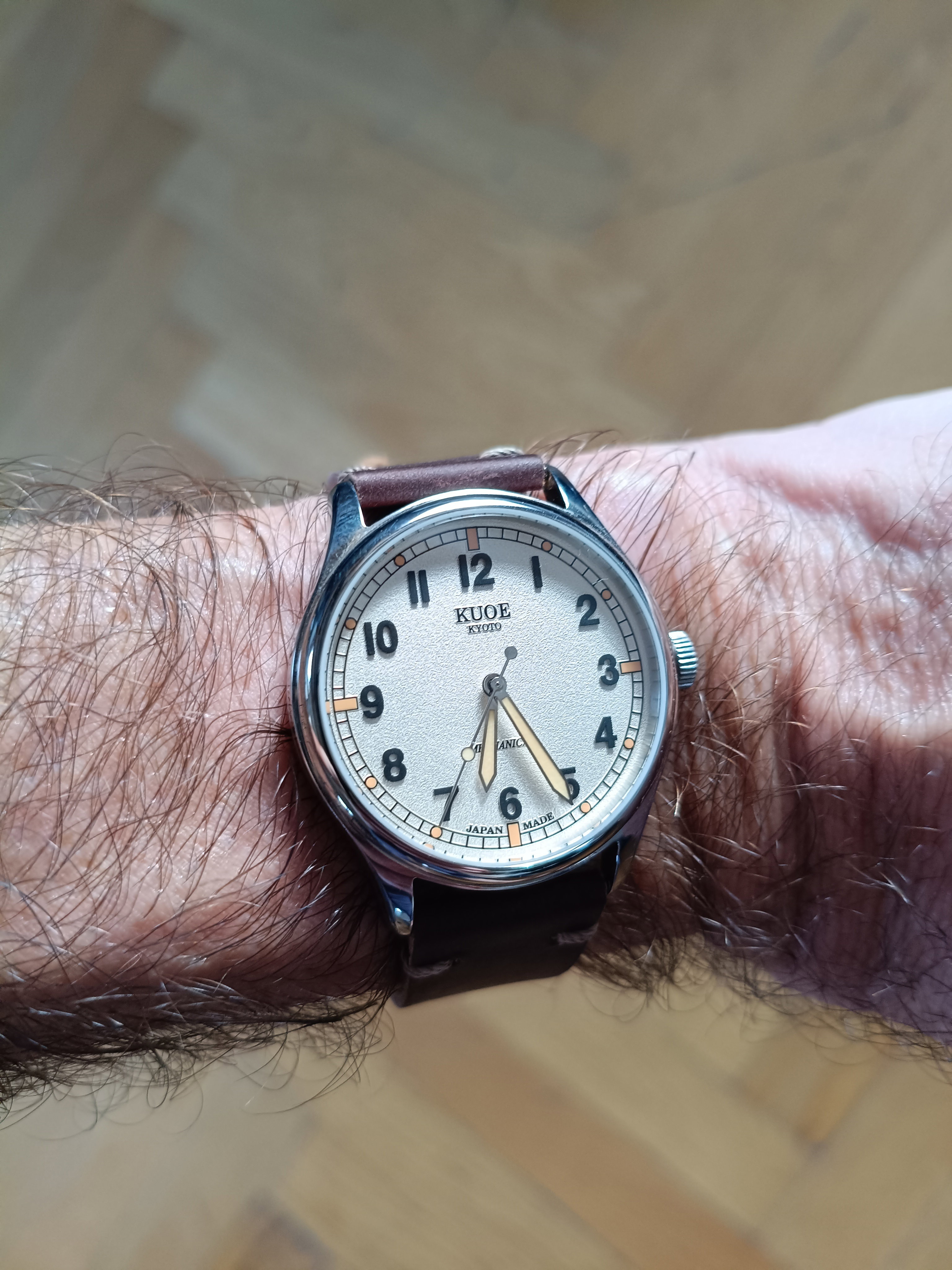 OLD SMITH 90-002 Large - 38mm Automatic No-Date | Kuoe Kyoto Global